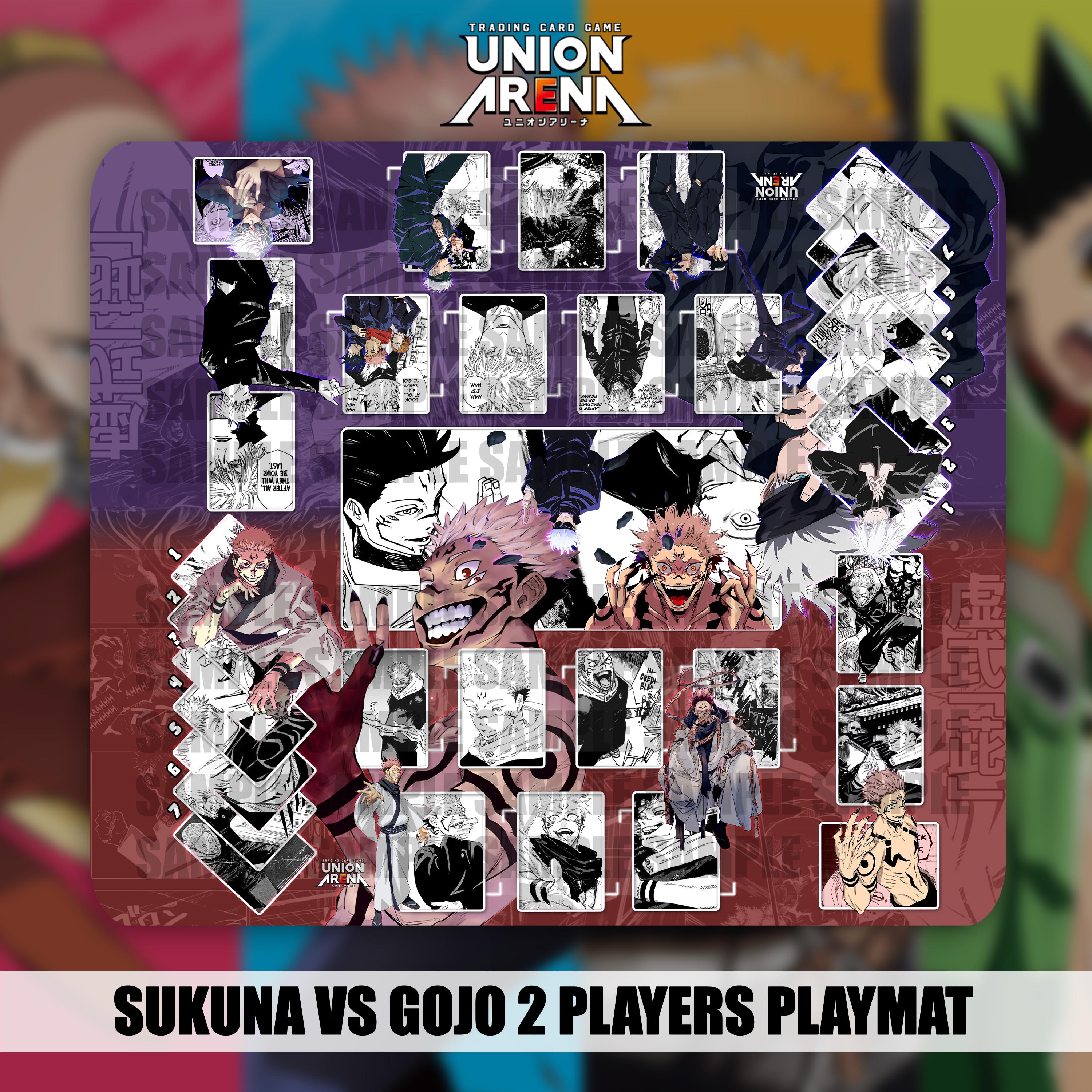 Playmat 2 Players Union Arena TCG - Stitched Edges, 23 X 27, (600