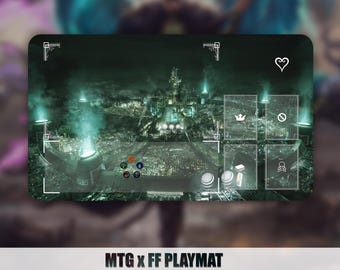 Playmat TCG - MTG x FF - 24 x 14 po. (600 x 350 mm) Stitched edge