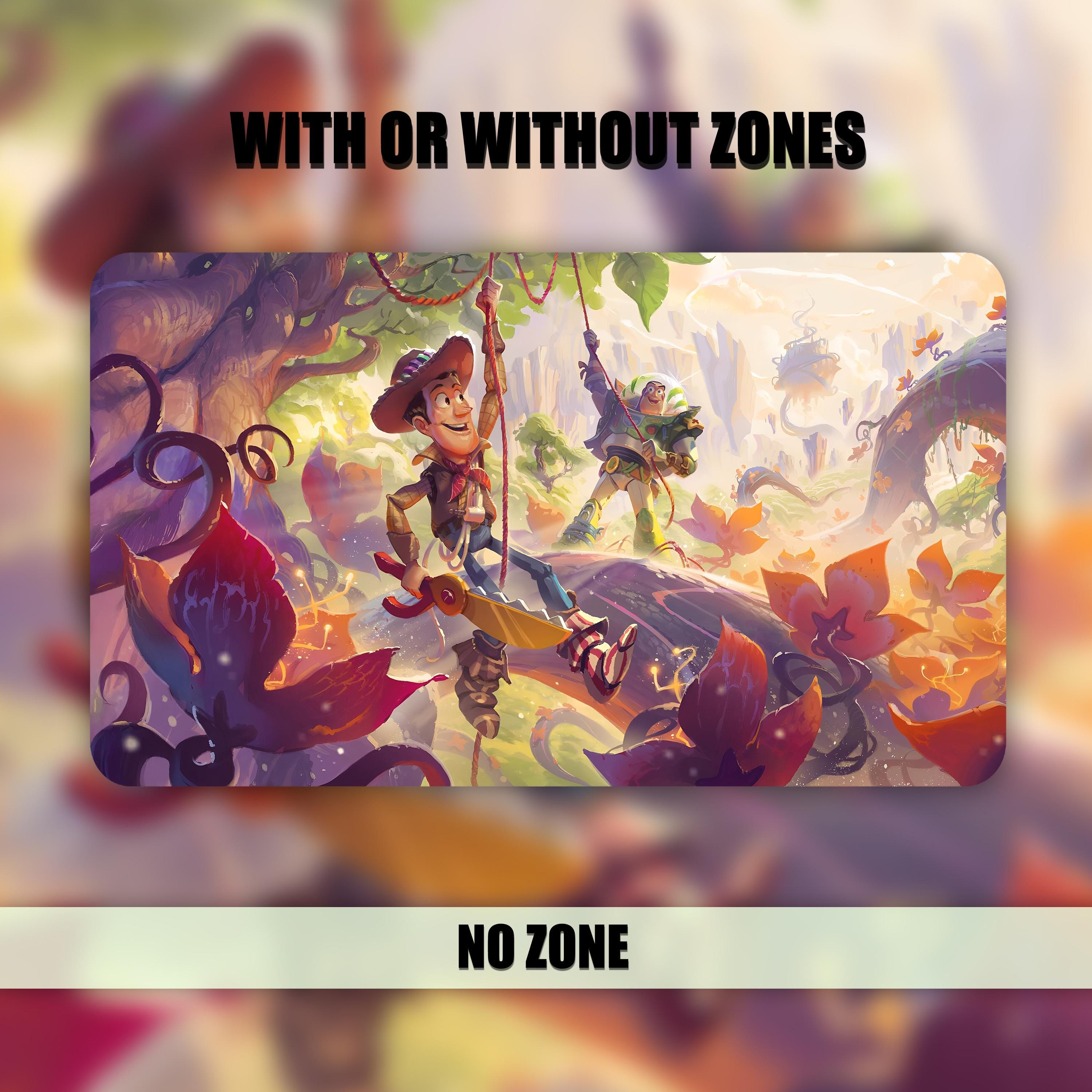 Playmat TCG - Lorcana Toy Story - 24 X 14 Po. (600 X 350 Mm