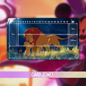 Tapete de jogo TCG Lorcana - Rei Leão