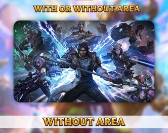 Playmat TCG - Riftbound - Arcane - 24 x 14 po. (600 x 350 mm) Stitched edge