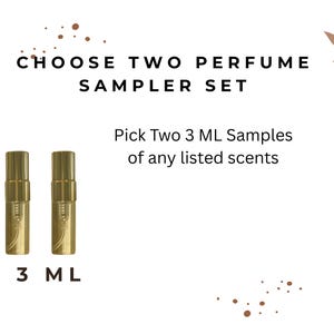 Choose 2 from listed mini size samplers of Lattafa perfumes. Perfect travel size and purse size. Sample is 3 ml.
