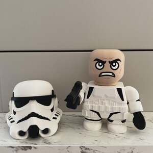 Chunky Stormtrooper Figure Kit – 6.5" Funko-Style Collectible for Star Wars Fans!
