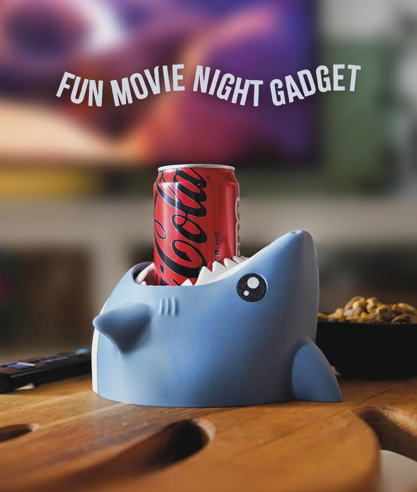 Stanley the Drink-snapping Shark Can & Bottle Holder – Fun Shark