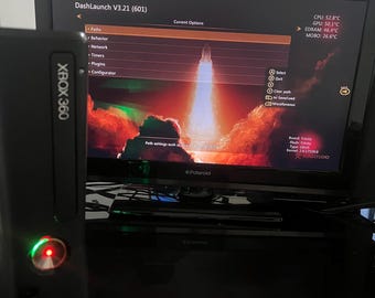 Xbox 360 Slim Xbox Red Screen Xbox 360 Slim RGH/JTAG