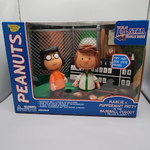 Vintage Peanuts All-star Toy Marcie & Peppermint Patty in the