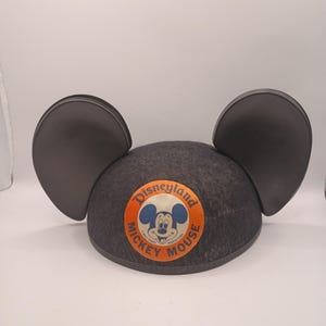 Vintage Disneyland Mickey Mouse Ear Cap for Children - 1960&#39;s