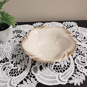 Small Lenox bowl with Brushed Gold Trim - Vintage