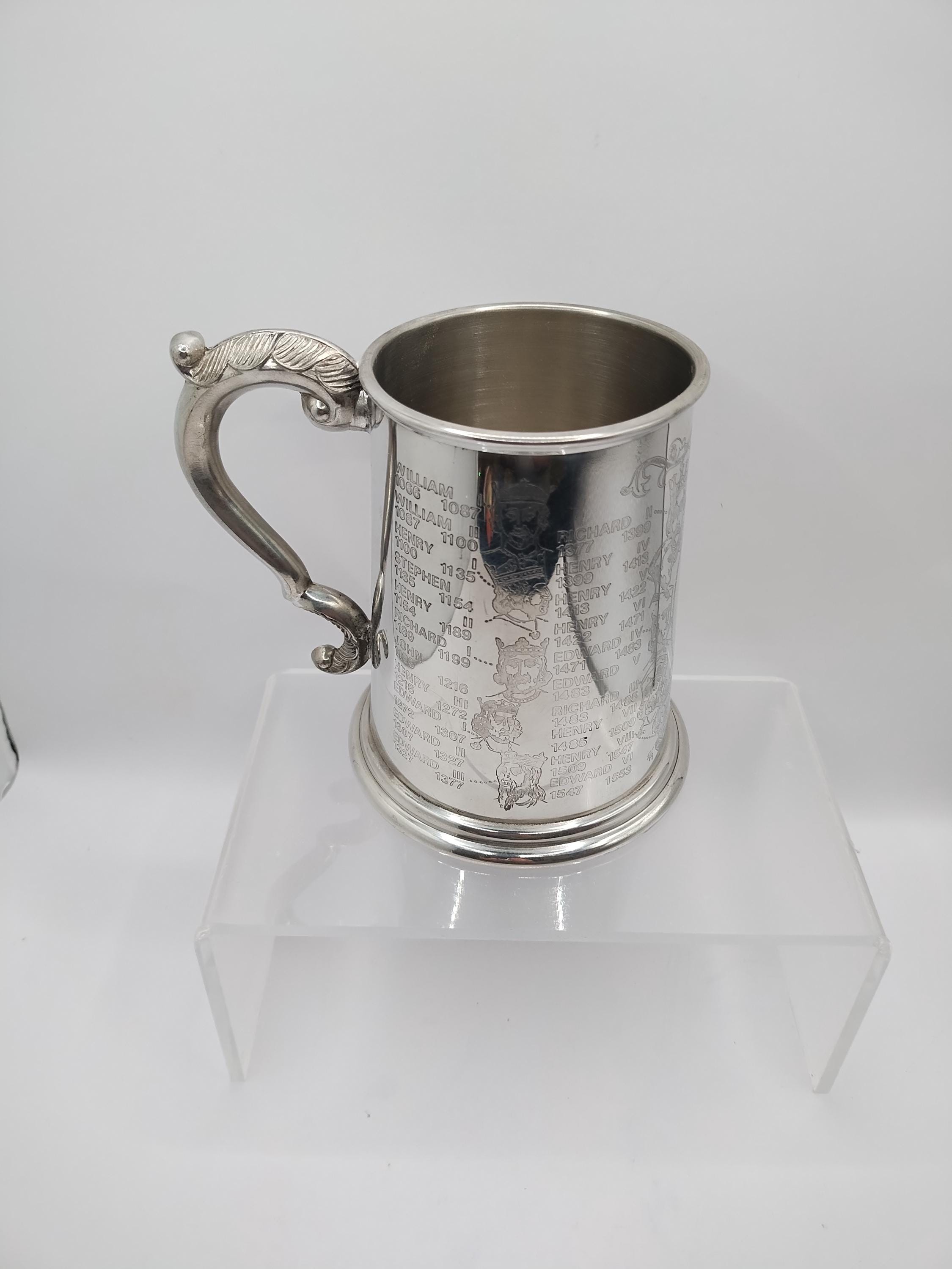 Sheffield Pewter Tankard - Etsy