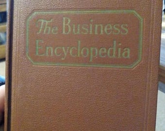 The Business Encyclopedia Reference Book - Vintage 1945