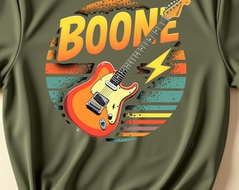 Vintage Boone Name Lover Retro T-Shirt, Cool Personalized Boone Family Graphic Tee for Men Women and Kids, Classic Retro Style Boone Shirt,