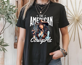 Comfort Colors® American Cowgirl graphic T-shirt, Wild West-shirt