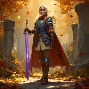 Custom Fantasy Character Portrait – Epic Warrior & Hero Art for Pets and People, Personalized Digital Fantasy Illustration, Unique Gift