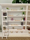 MINI LIBRARY LEGEND Mini Brands Books by Zuru | genre shelf signs | Bookshelf Labels| Tiny Book Words | Dollhouse Miniatures
