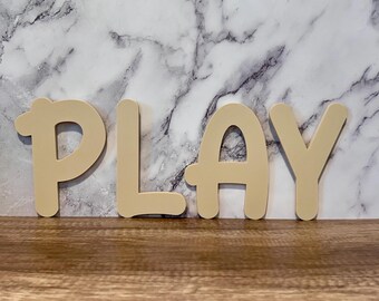 Custom Wall Sign | 6” Wall Letters | Baby Name | Room Sign | Name Sign | Labels | Large Letters l Personalized Letters l Alphabet
