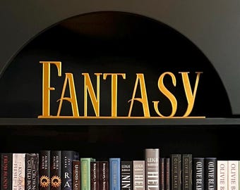 Letreros para estanterías, Letrero grande, Género, organizar, / regalos para amantes de los libros, Decoración de estanterías, Estantería, decoración de librerías, Etiquetas para estanterías, Booktok
