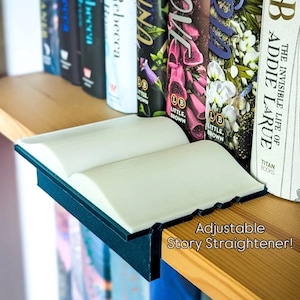 STORY STRAIGHTENER | Shelf Organizer | OCD Shelf Alignment Tool | Book Straightener | Alignment Tool | 3D Printed