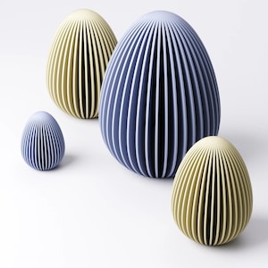 Easter Egg Decoration | Fin Texture Design | Spring Home Decor | Custom Colours & Sizes