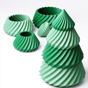 Stapelbare kerstboom met opbergruimte | Moderne kerstdecoratie | Minimalistische tafelkerstboom | Scandinavische kerstdecoratie