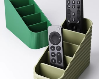 Soporte texturizado para control remoto / Soporte para control remoto de TV de 5 ranuras