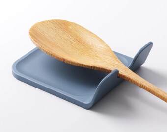 Modern Spoon Rest | Kitchen Utensil Holder | Colourful Stove Tidy | Housewarming Present | Gift For Mum Home Cook