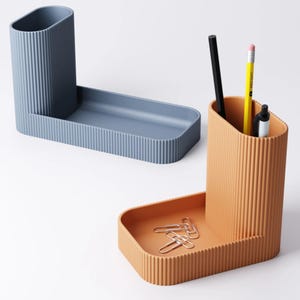 Stifteablage | Schreibtisch-Organizer | Schlüssel- und Münzschale | Individuelle Farben und Größen