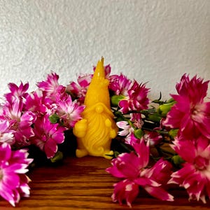 100% Beeswax Gnome Candle