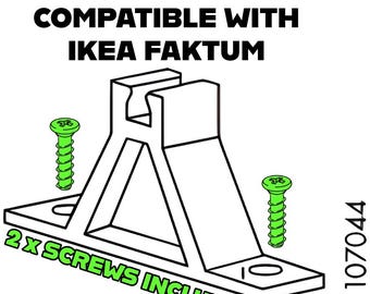 Clips para cajones compatibles con IKEA FAKTUM - fijación de cajones de cocina