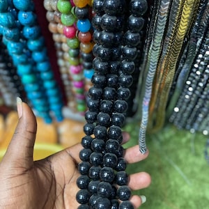 Hand beaded necklace and hand bracelet