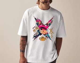 Cute Anime Reindeer Doctor T-Shirt – Kawaii Pirate Crew Inspired Tee – Colorful Graphic Shirt – Unisex Streetwear