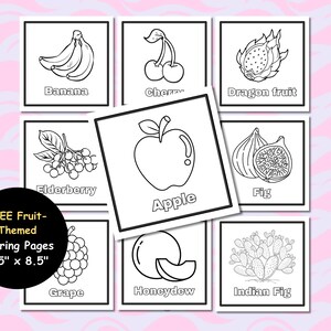 ABC Tracing Worksheets With Fruits – Fun Handwriting Practice for ...