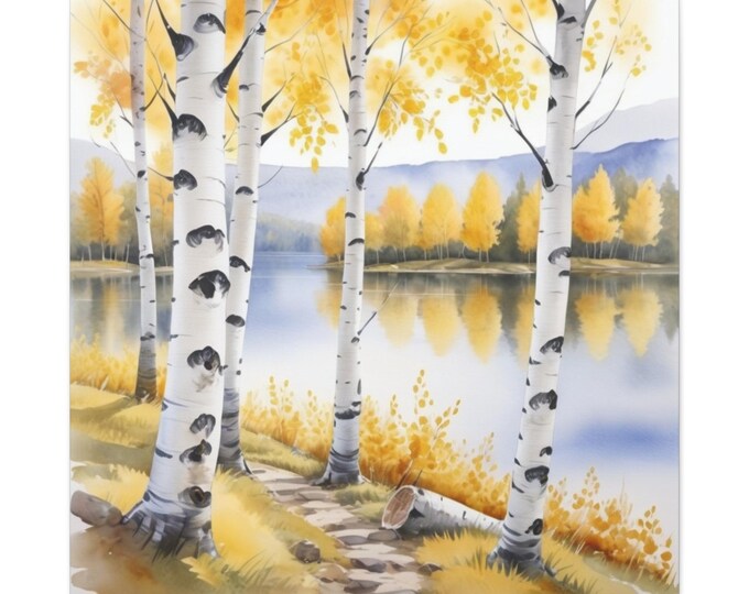 Featured listing image: Lakeside Birch Trees