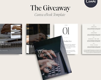 The Giveaway eBook Lead Magnet | Canva eBook Template | Entrepreneur Giveaway eBook | List Building | Digital Freebie Template | Email List