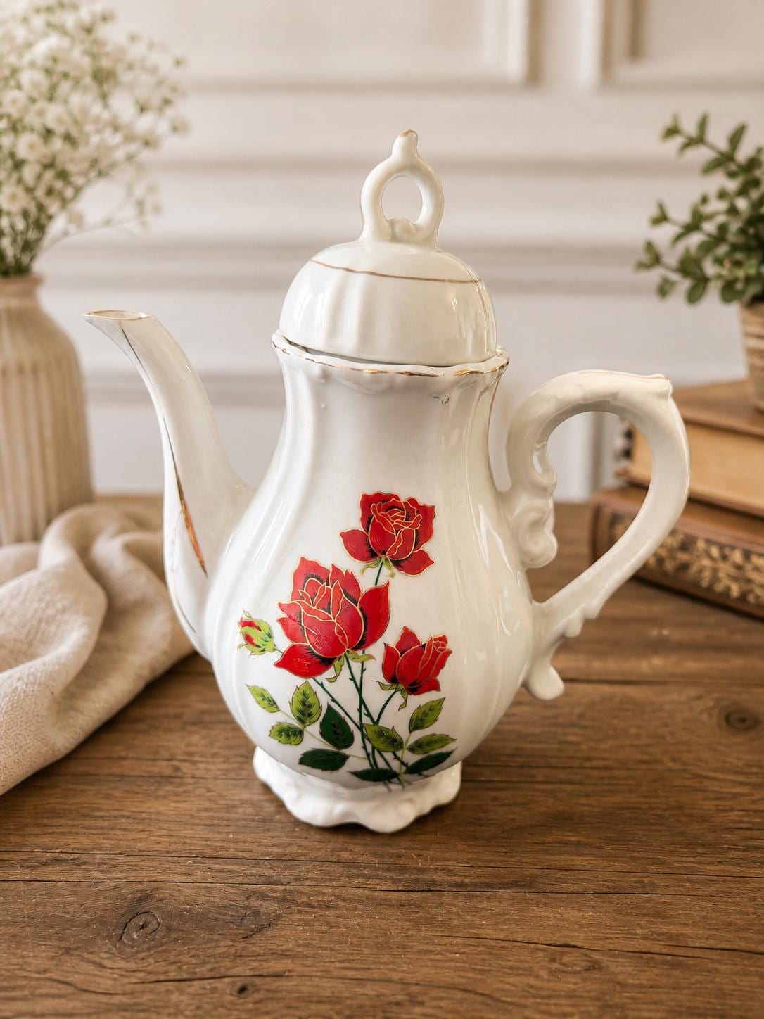 Vintage Teapot Music Box - Etsy
