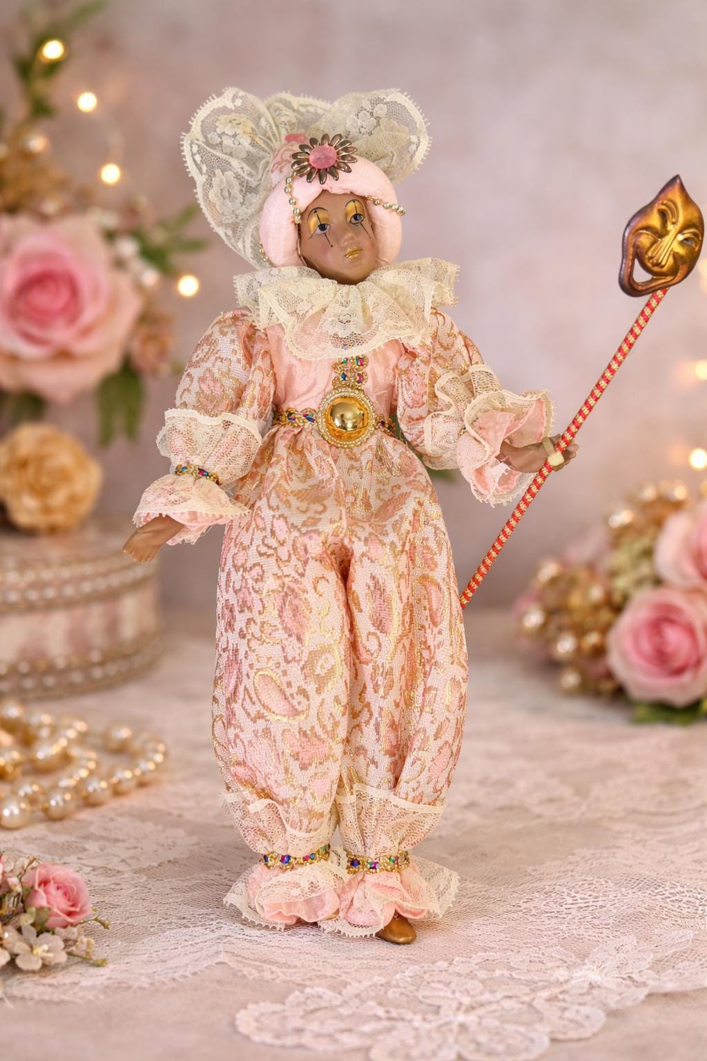 Vintage Venetian Porcelain Doll - Etsy