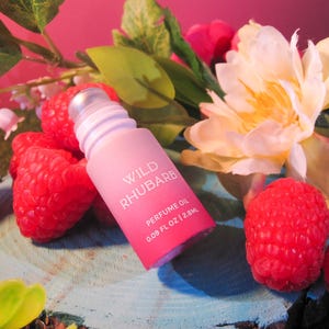 Perfume Oil | Wild Rhubarb | Fruity Raspberry Rhubarb Clean Fragrance