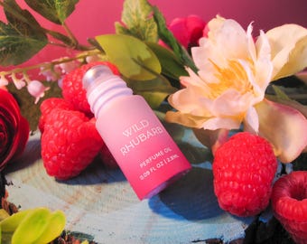 Perfume Oil | Wild Rhubarb | Fruity Raspberry Rhubarb Clean Fragrance