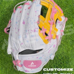 Custom Baseball Glove | Handmade Kip Leather Fielding Glove | Personalized Softball or Baseball Glove | Pro Quality | Youth