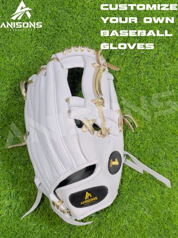 Custom Baseball Glove – Personalized Leather Baseball Mitt – Pro