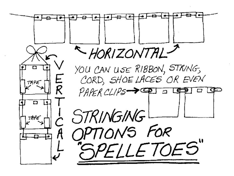 L is for Lemons, Limes and Lemurs on this L Spelletoes Alphabet Placards image 4