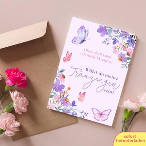 Maid of honor questions | download & print immediately | Will you be my maid of honor?