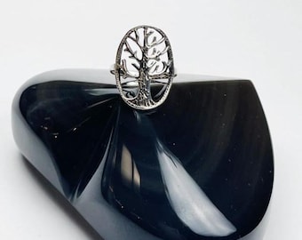 Sterling Silver Tree Of Life Ring