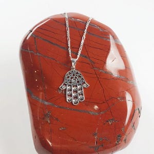 Sterling Silver Hamsa Pendant