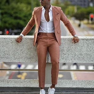 Mens Suits For Men Slim Fit Suits Men Wedding Groom Suits Men 2 Piece Suits Men Elegant Wedding Dinner Suits