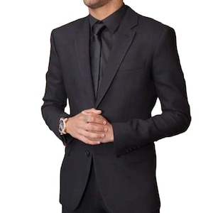 Men Suits Suits For Men Slim Fit 2 Piece Suits Men Black Suits Men Wedding Groom Wear Party Wear Beach Formal Suits