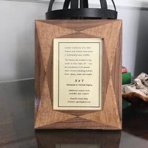 Wood Inlay Picture Etsy