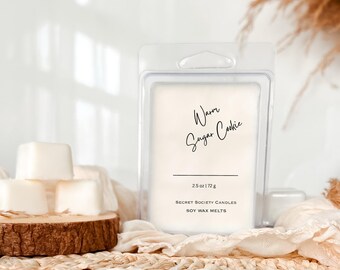 Sugar Cookie Wax Melts | Buttery Vanilla Bakery Scent | Sweet Soy Wax