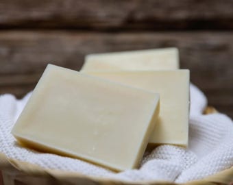 Geheel natuurlijke zeep van geitenmelk, geurloze, gevoelige huid