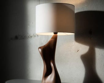 Lámparas de mesa contemporáneas en madera - Colección Helen