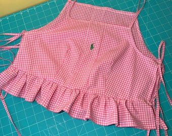 Upcycled Ralph Lauren Krawattentop